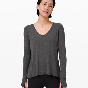 Lululemon Loved and Lifted drape back top sz Large
